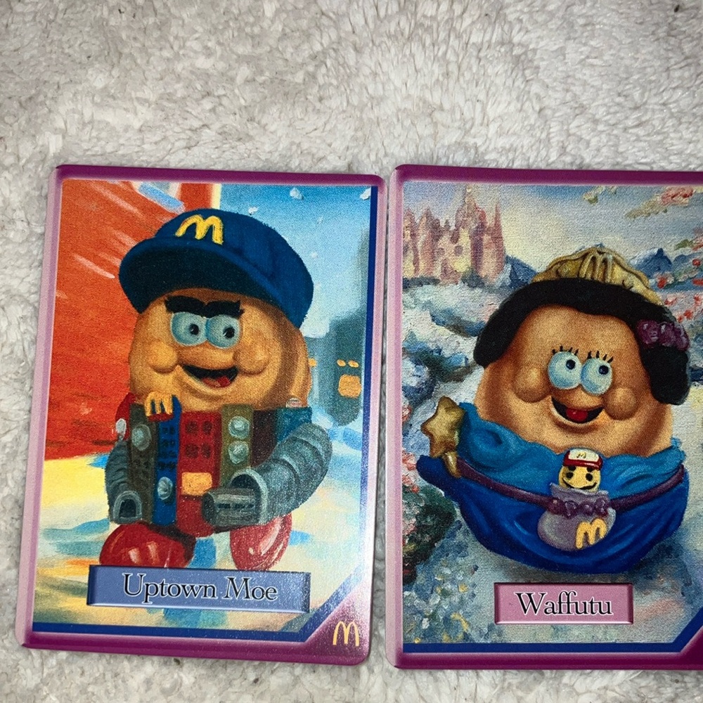 McDonald's Uptown Moe and Walfutu McNugget Buddies